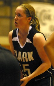 Becky Oliver Oliver scores for Clark