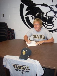 Dylan Bodet Courtesy: Idaho Athletic Media Relations