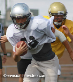 Ryan Jones Junior RB Ryan Jones bulls past Matadors