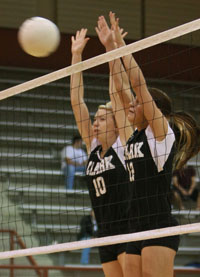 Tarah Wood and Elizabeth Bergman T. Wood and E. Bergman reject Huskies
