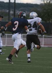 Joe Vasquez Vasquez leaves 'em in dust on way to 80 yd. TD in the 1st half