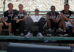 Clark 4 x 100 relay State team